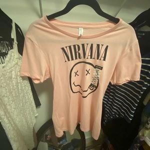 Nirvana Pink Shirt